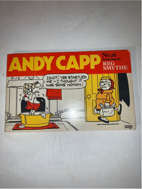 Andy Capp Comic Book No 26 One Size Red Yellow